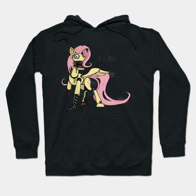 My Little Pony - Fluttershy Animatronic Hoodie by Kaiserin